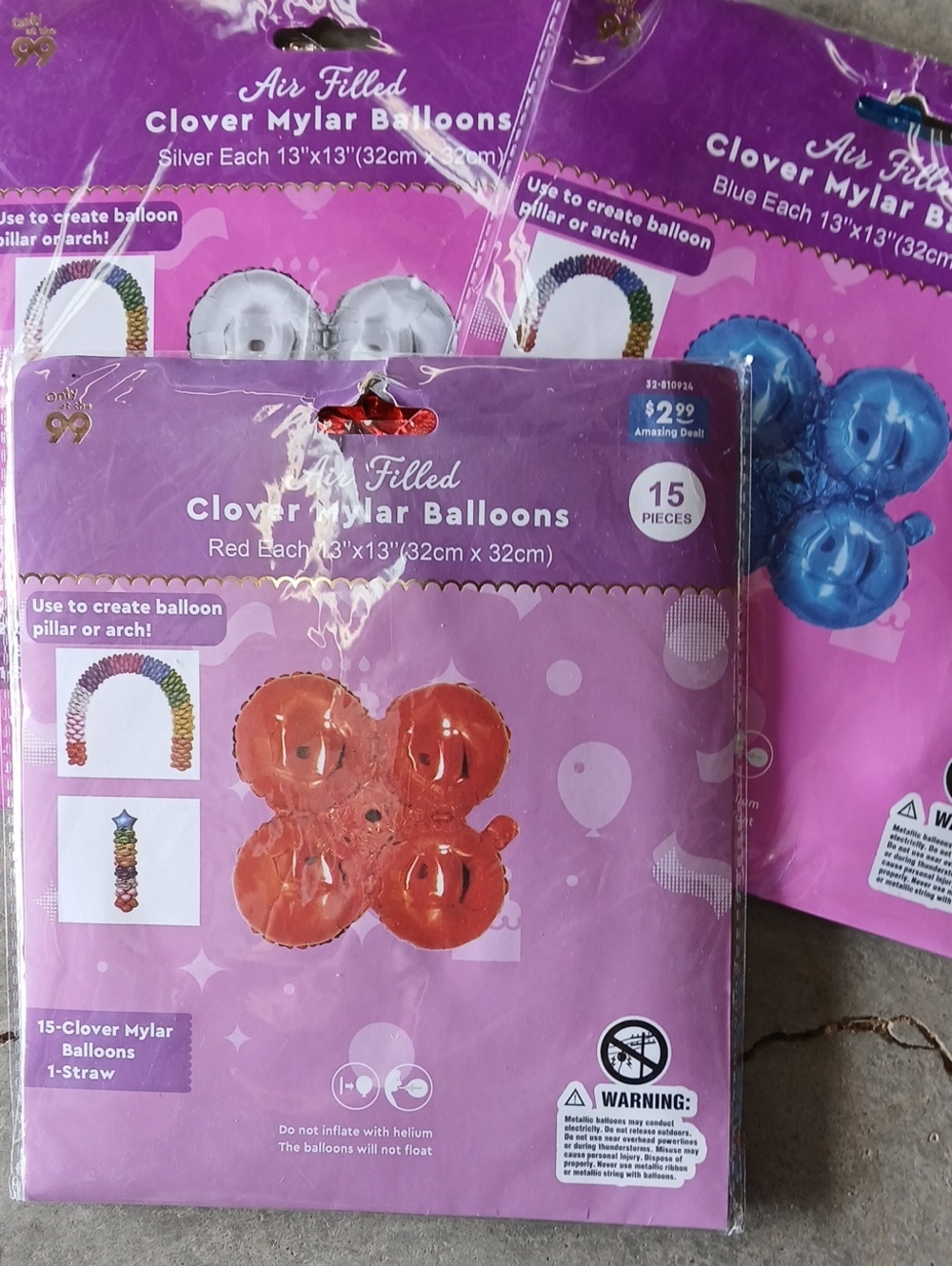 Balloons - Bundle (15 Per Pack)